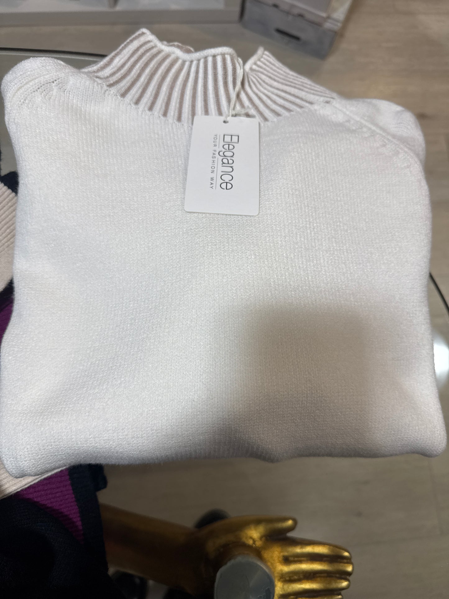 Maglia con contrasto