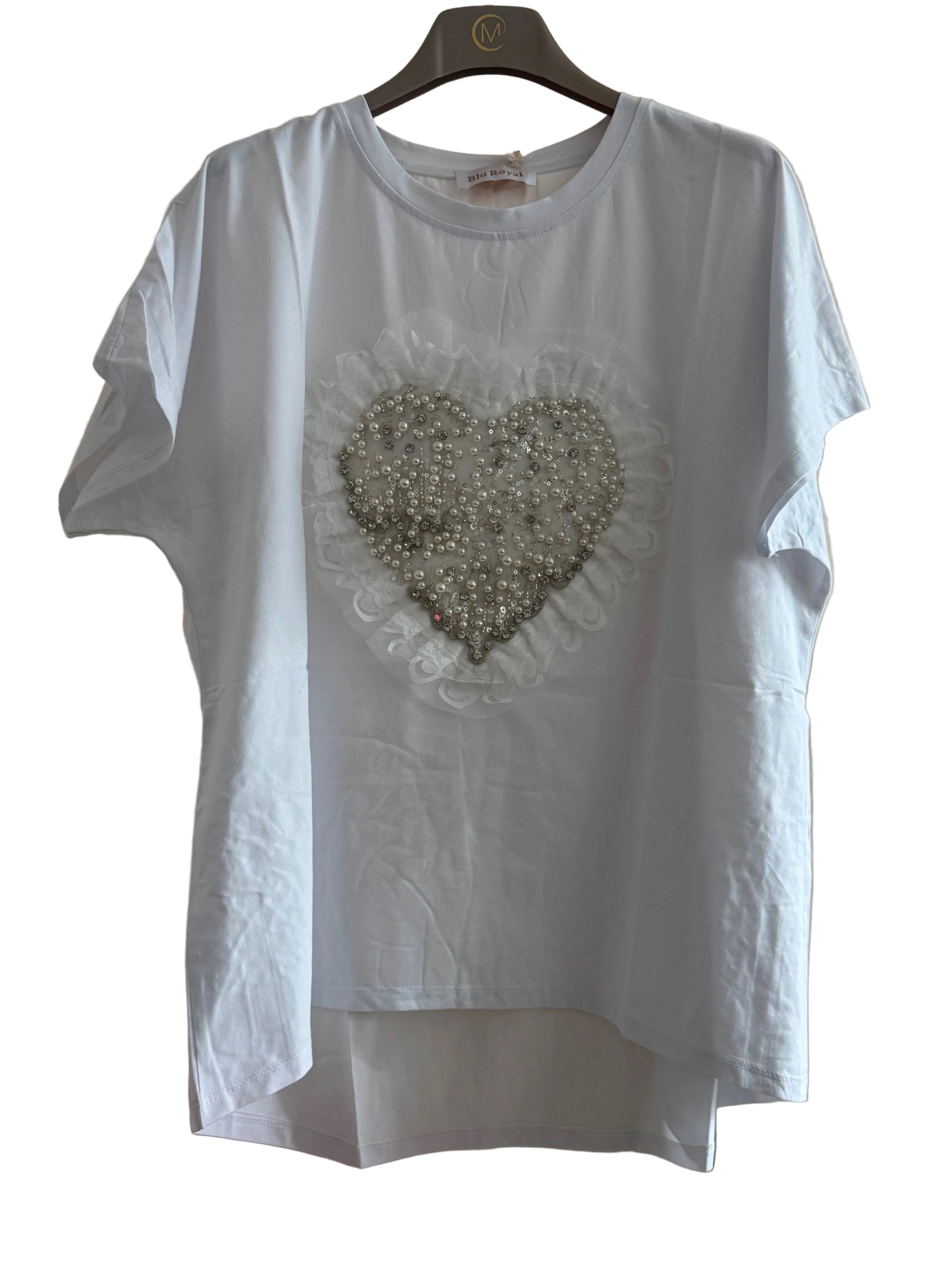 T shirt over cuore