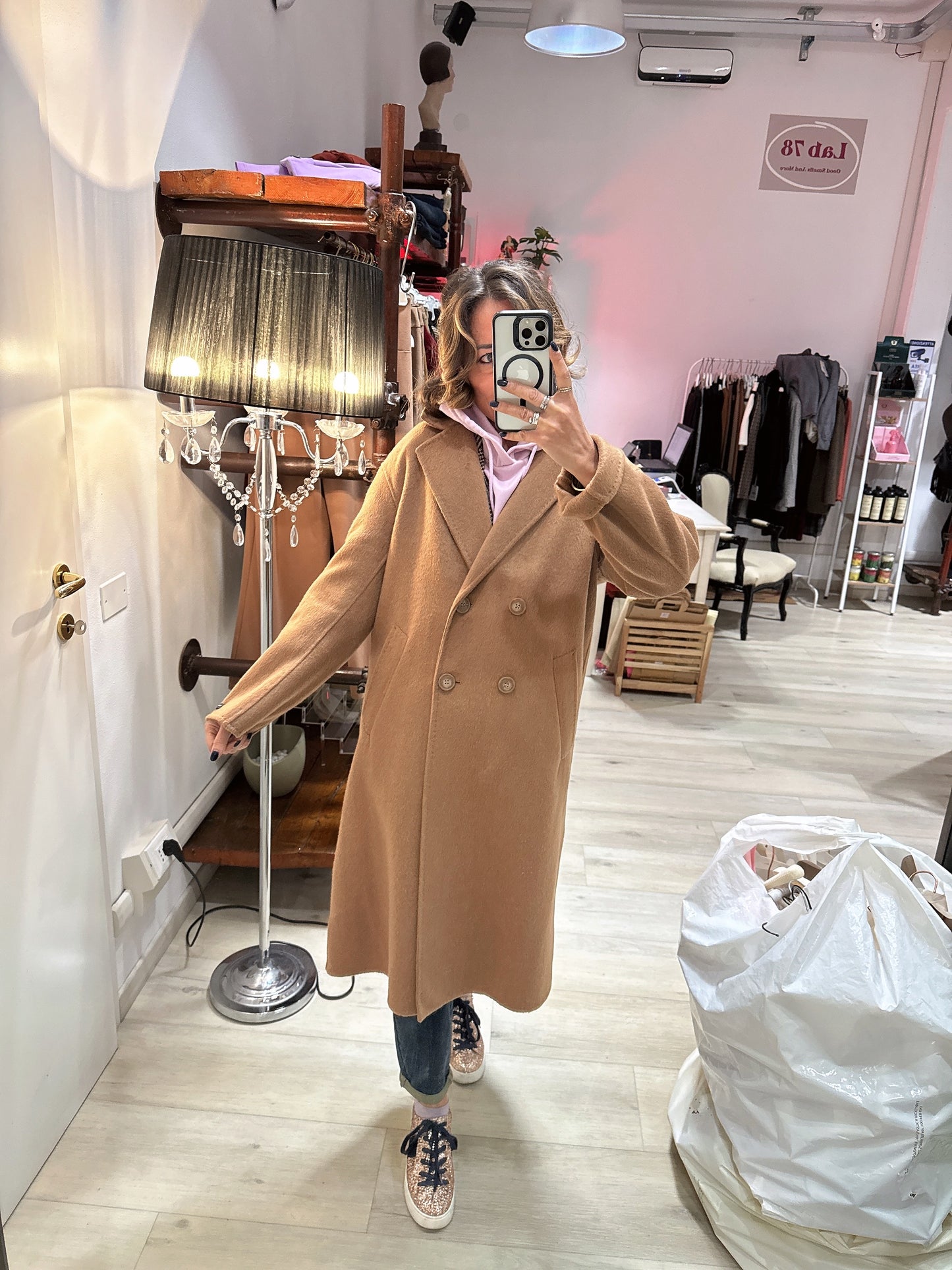 Cappotto doppio petto