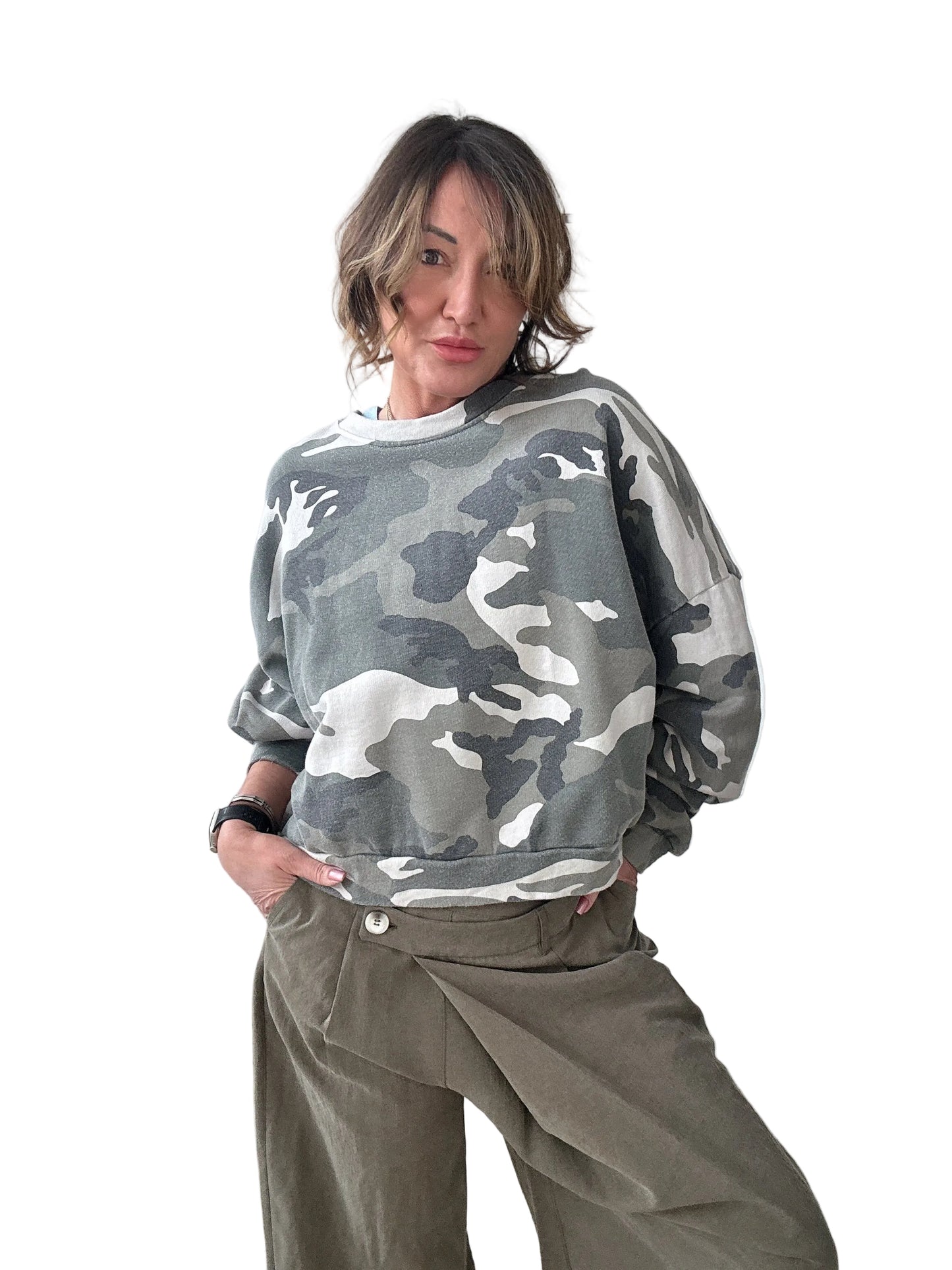 Felpa camouflage