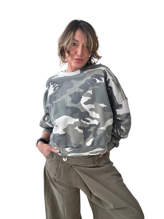 Felpa camouflage