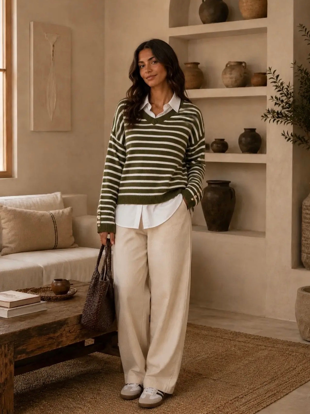 Maglia con camicia