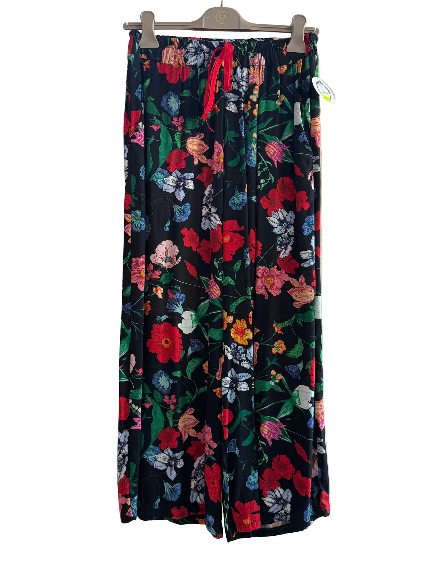 Pantalone in viscosa floreale