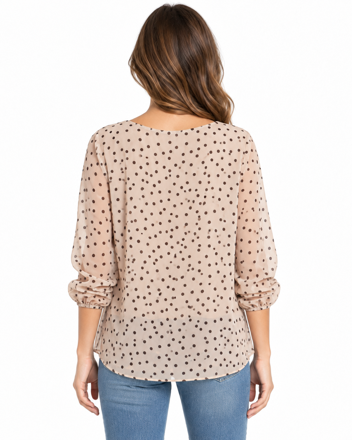 Blusa a pois
