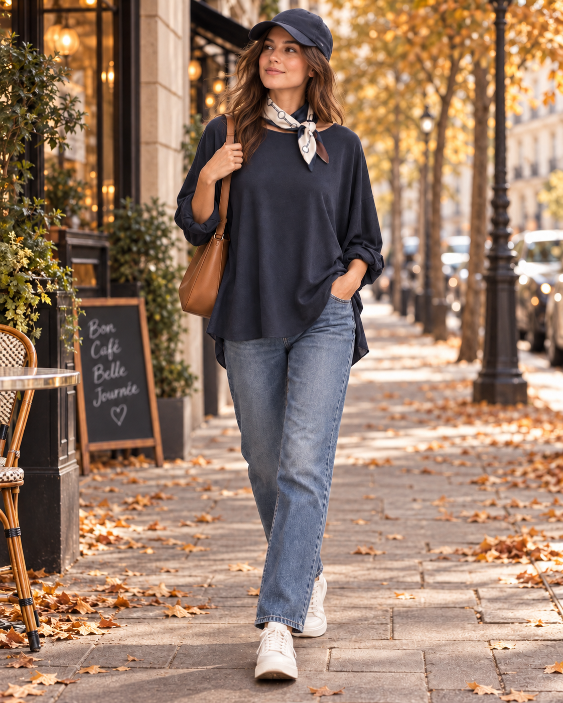 Maglietta con foulard