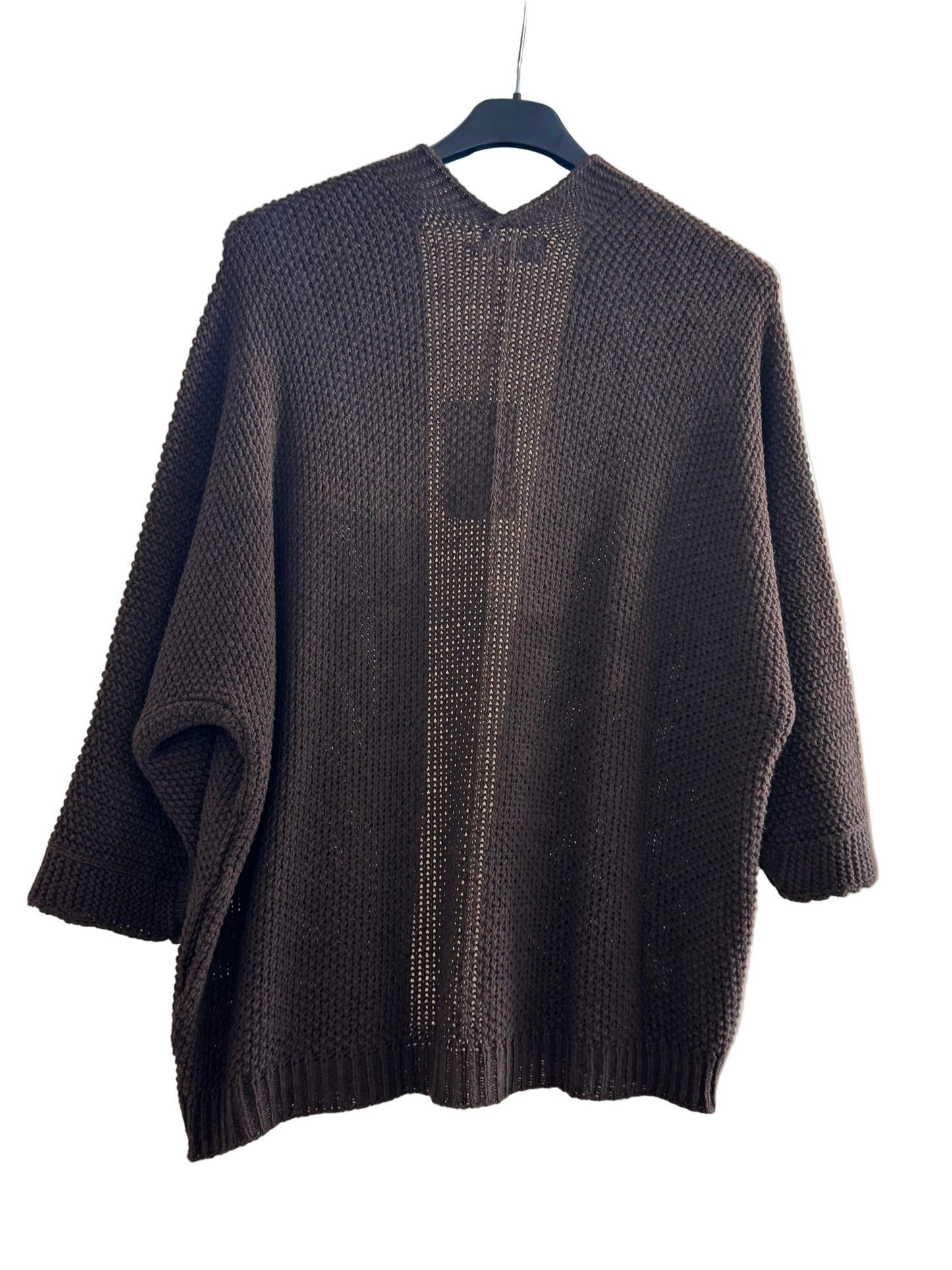 Cardigan sciallato