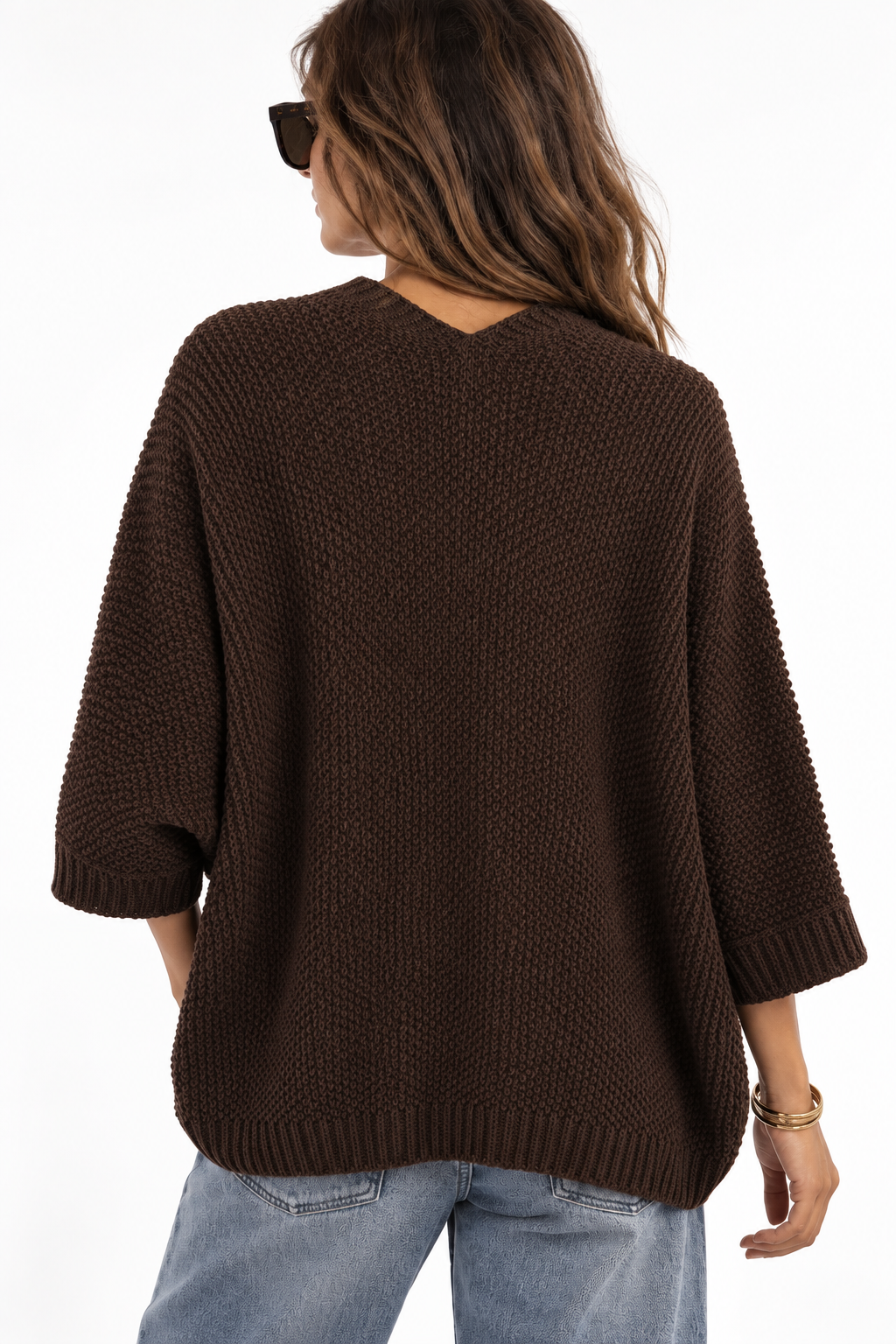 Cardigan sciallato