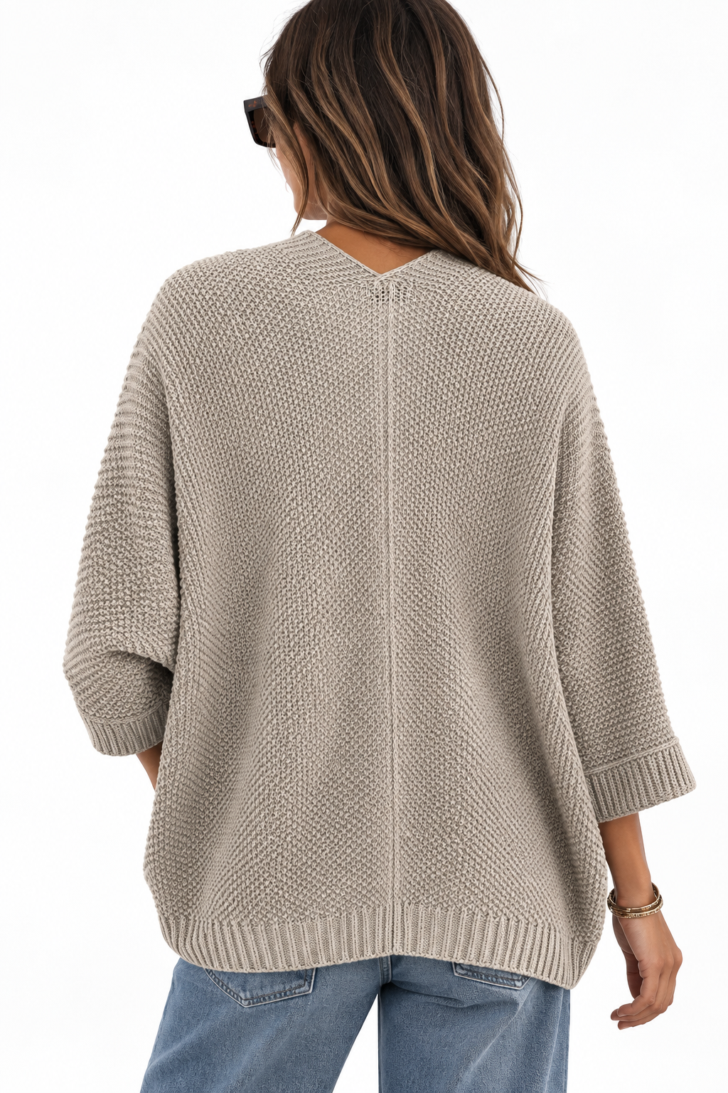 Cardigan sciallato