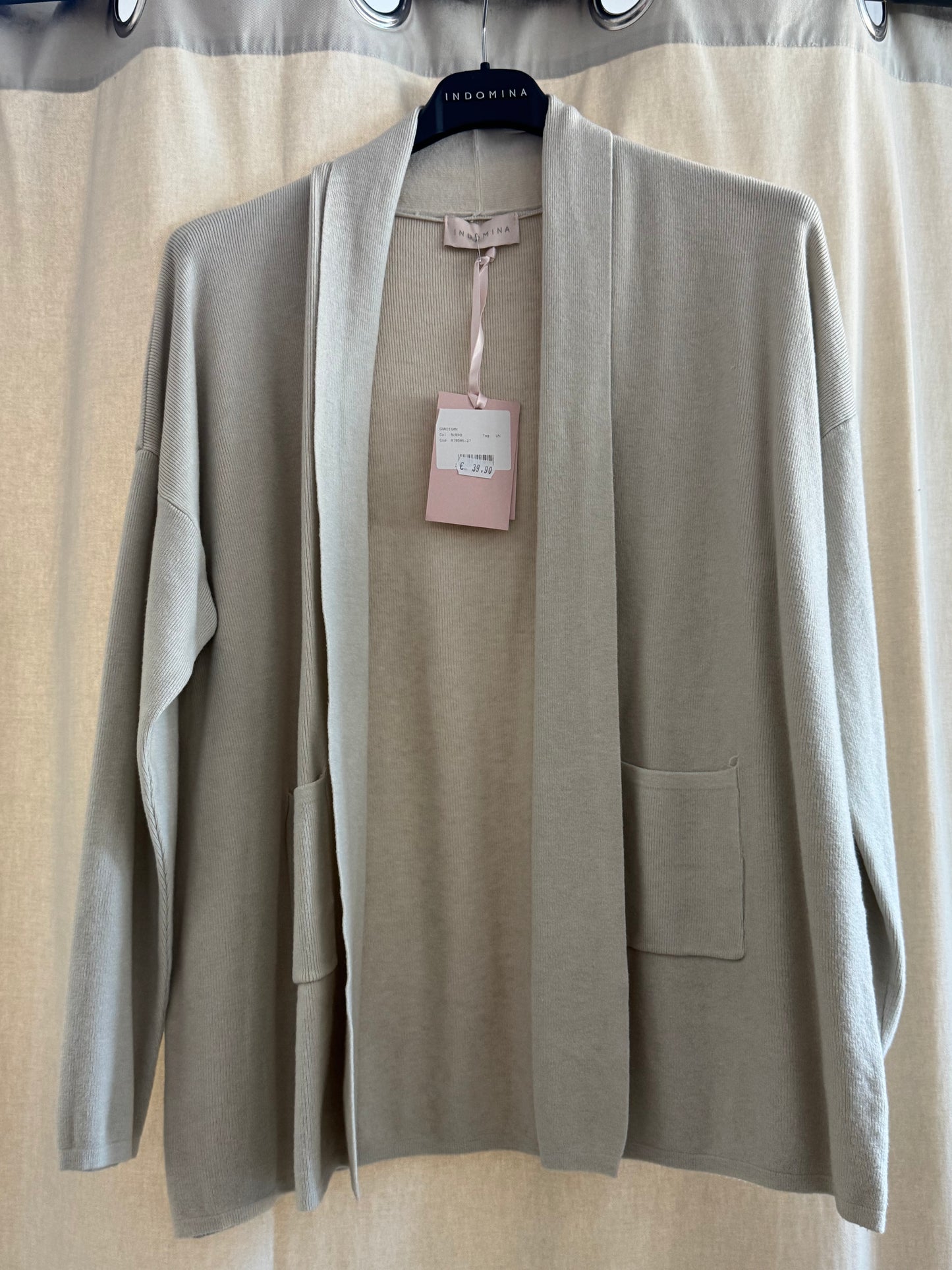 Cardigan sciallato