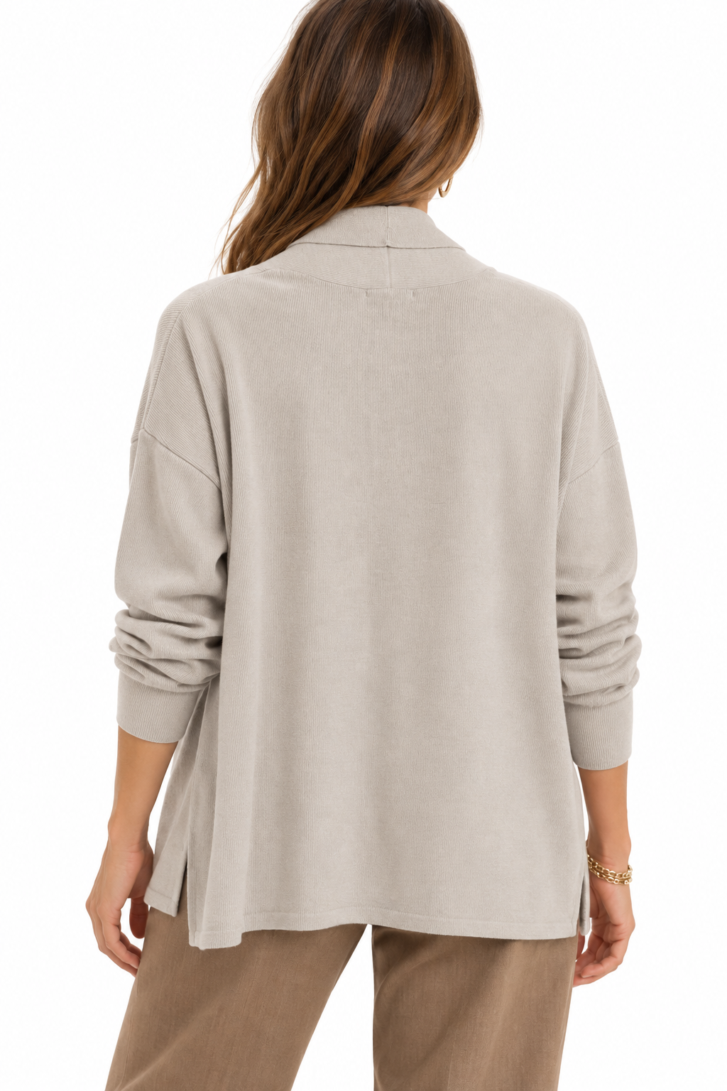 Cardigan sciallato