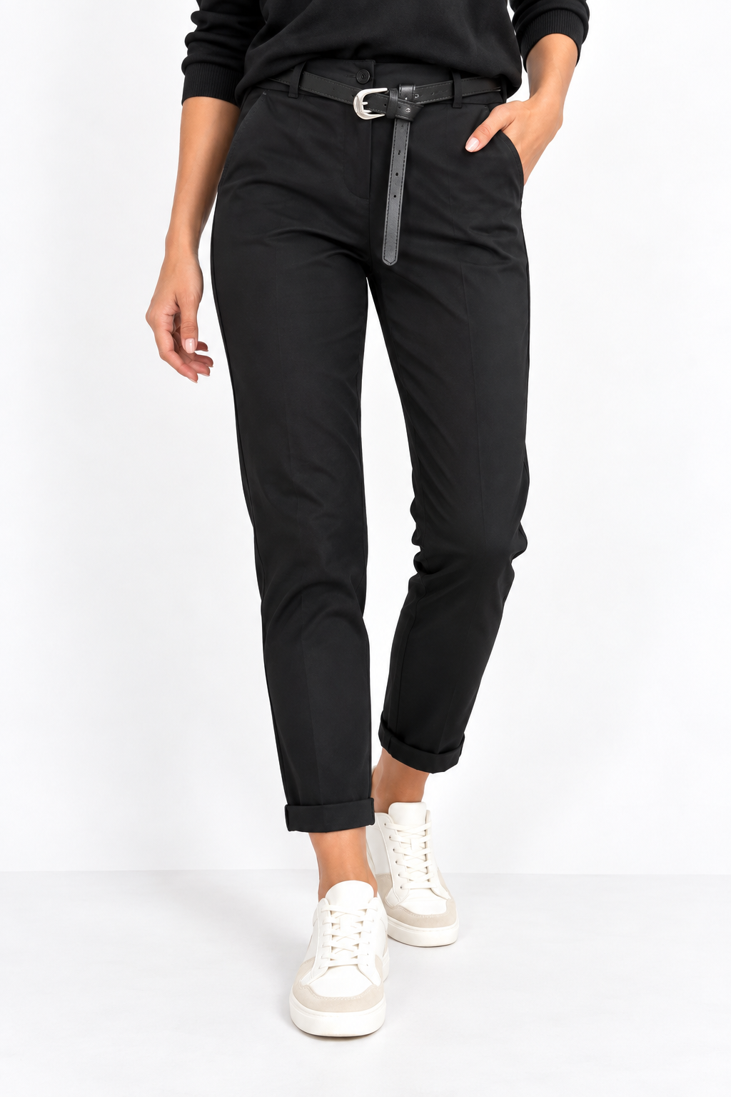 Pantalone bengalina nero