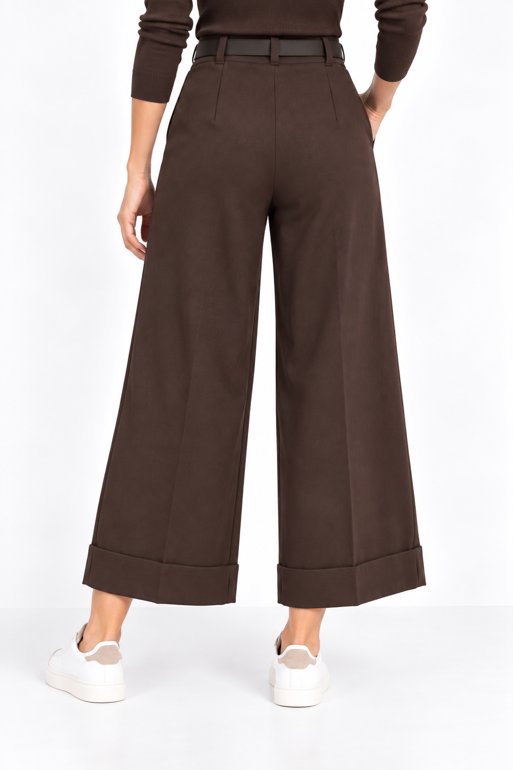 Pantalone gaucho cioccolato