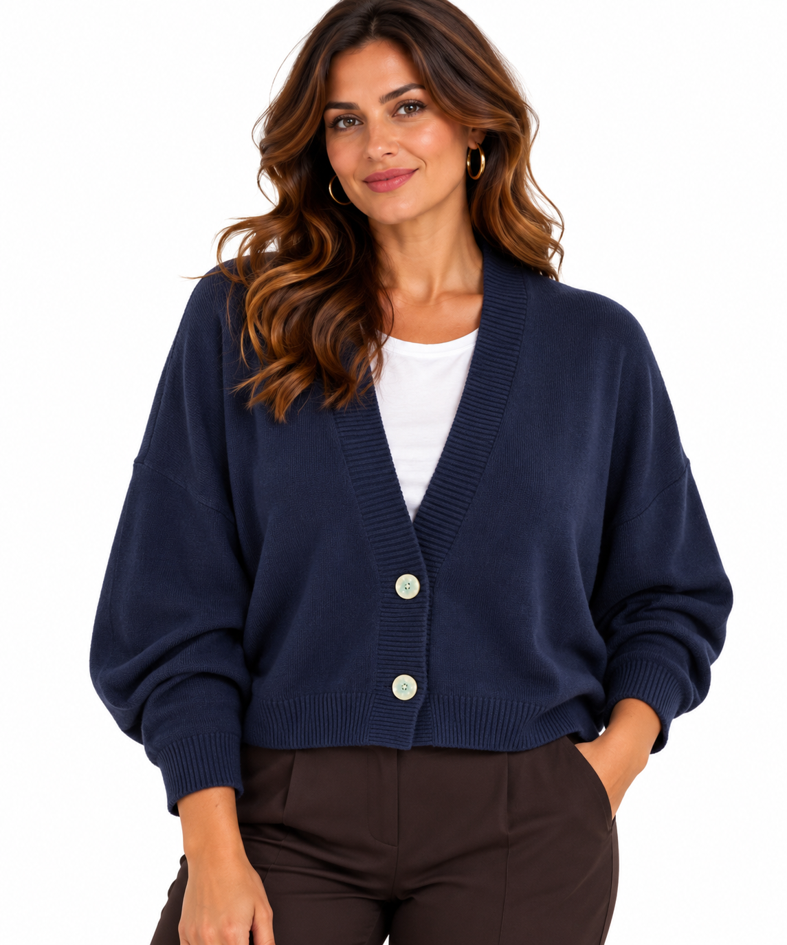 Cardigan cropped