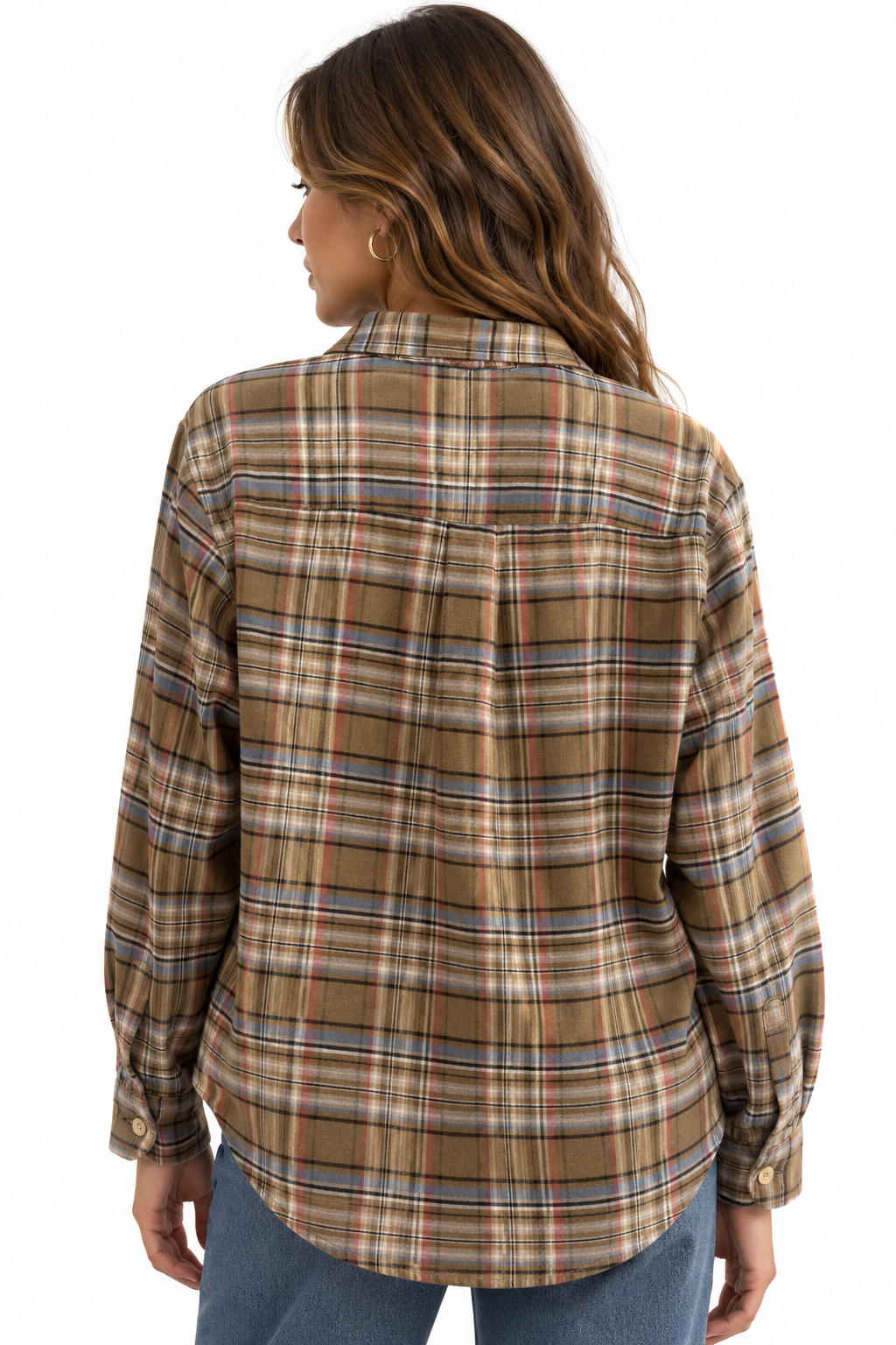 Camicia in flanella leggera