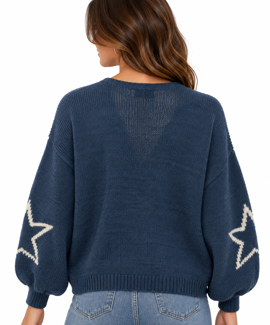 Cardigan con stelle