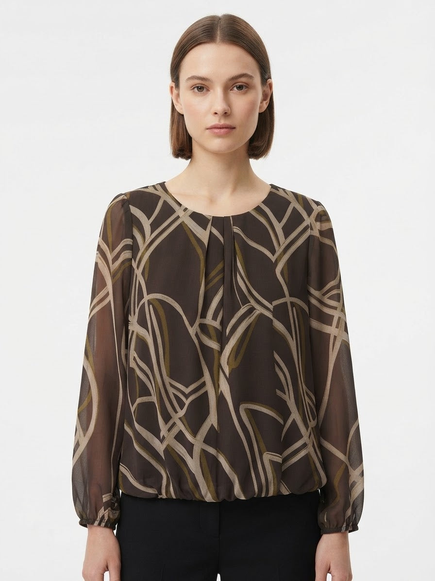 Blusa a palloncino