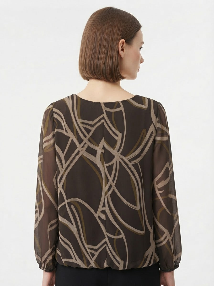 Blusa a palloncino