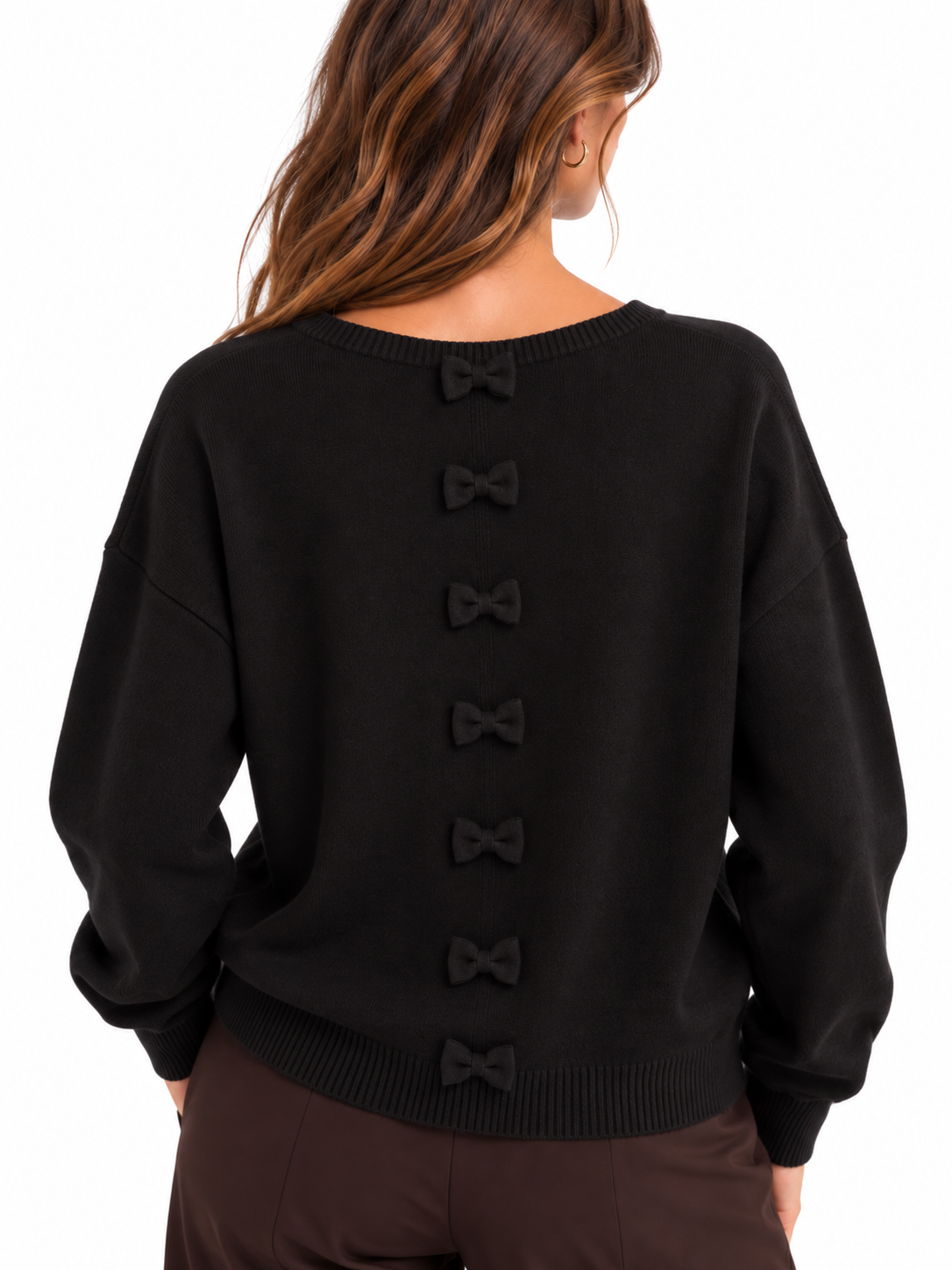 Maglia con fiocchi