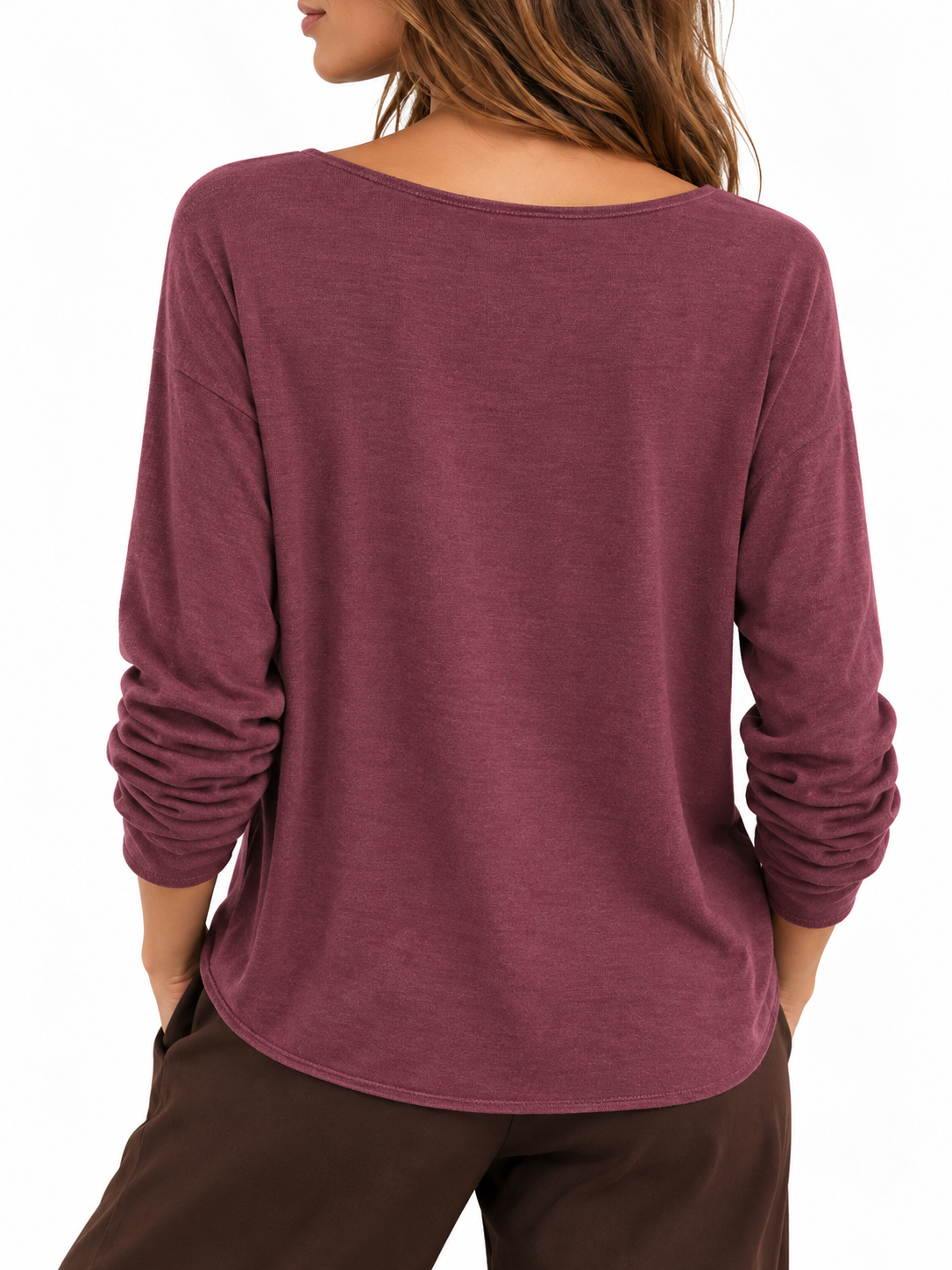 Maglia angora e lana