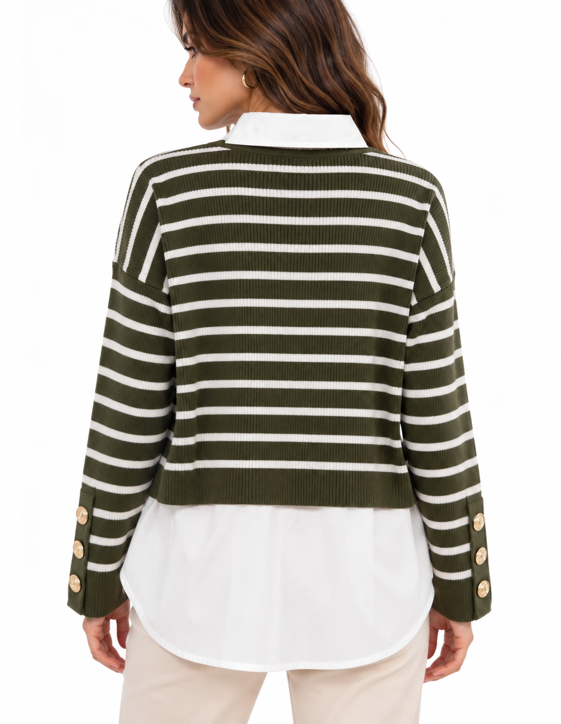 Maglia con camicia