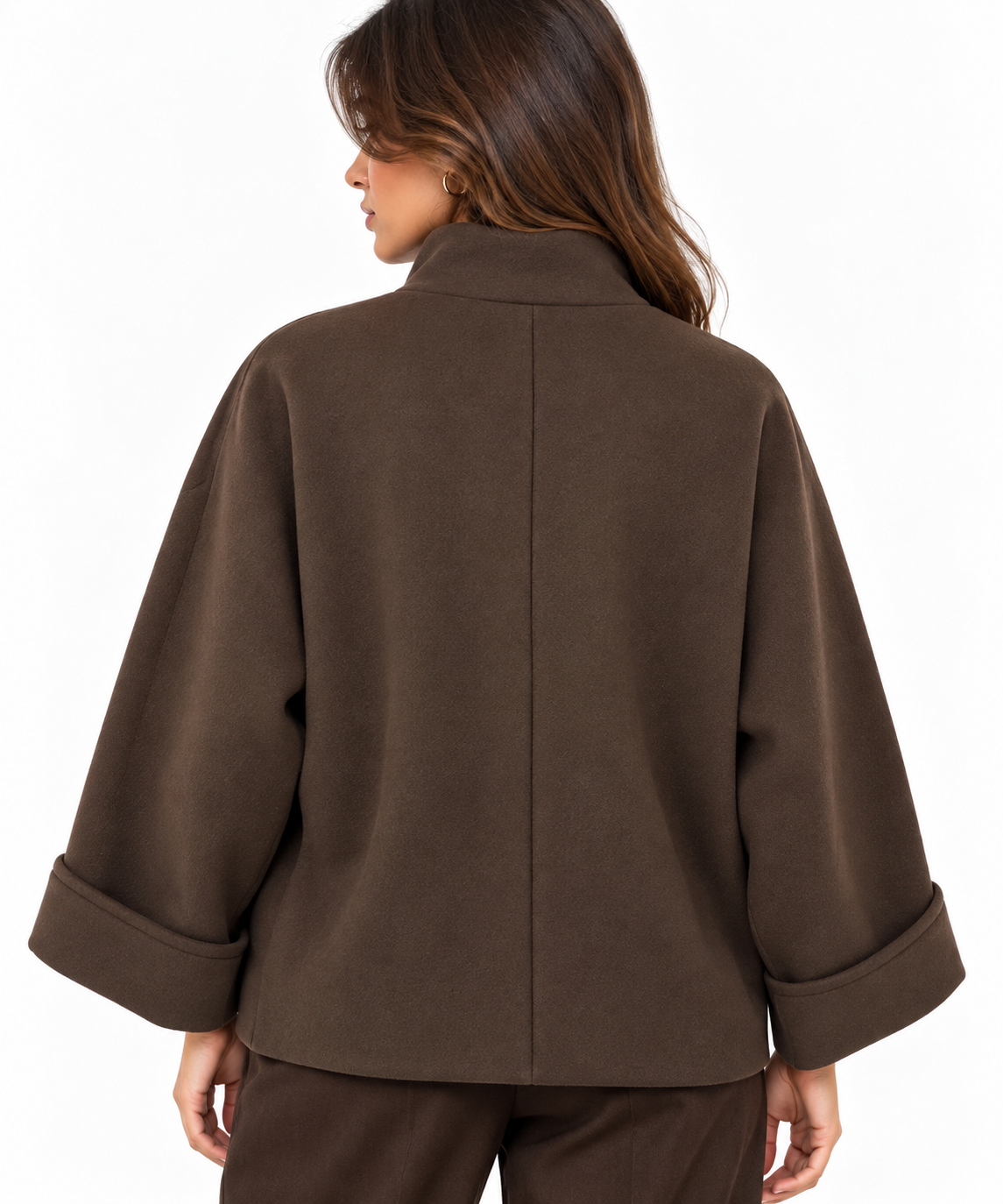 Cappotto corto doppiopetto