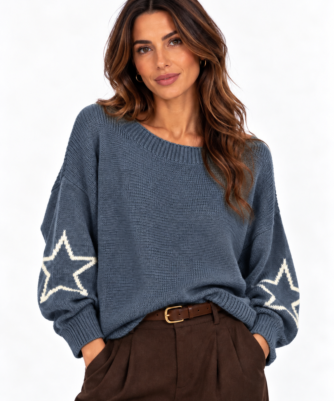 Maglia con stella manica