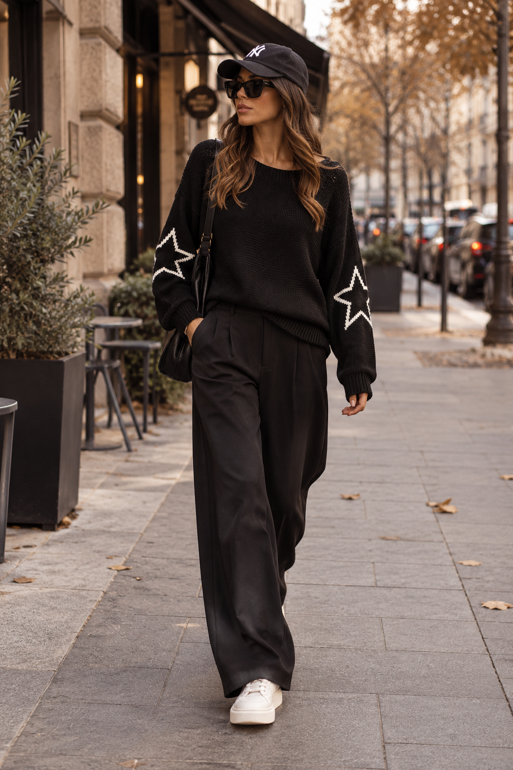 Maglia con stella manica
