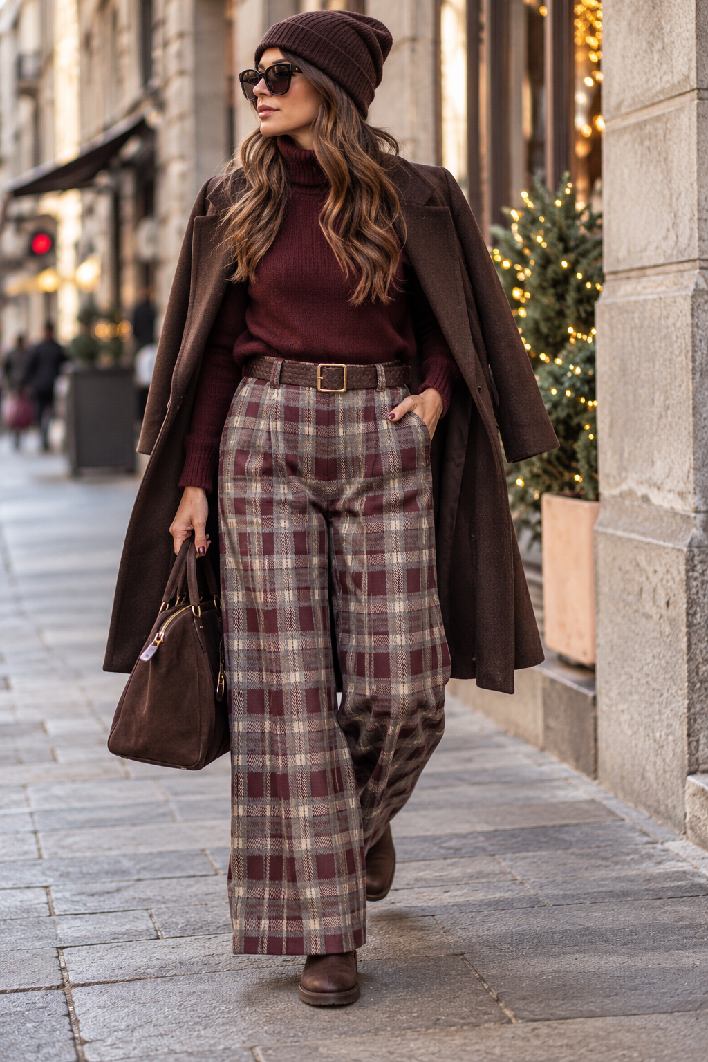 Pantalone palazzo check